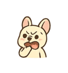 フレンチブルの日常ラクガキ（個別スタンプ：5）