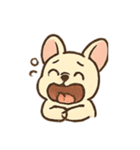 フレンチブルの日常ラクガキ（個別スタンプ：7）