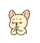 フレンチブルの日常ラクガキ（個別スタンプ：9）