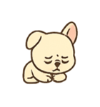 フレンチブルの日常ラクガキ（個別スタンプ：18）