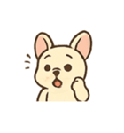 フレンチブルの日常ラクガキ（個別スタンプ：21）