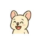 フレンチブルの日常ラクガキ（個別スタンプ：22）