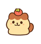 プリンねこ ぷるぷるスイート（個別スタンプ：1）
