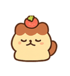 プリンねこ ぷるぷるスイート（個別スタンプ：3）