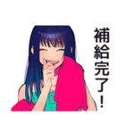 筋トレ後のクールギャル★プロテイン（個別スタンプ：6）