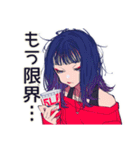 筋トレ後のクールギャル★プロテイン（個別スタンプ：22）