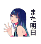筋トレ後のクールギャル★プロテイン（個別スタンプ：40）
