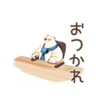 しろくま先輩社員の在宅勤務★あるある（個別スタンプ：3）