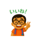 ハナビラのスタンプ（個別スタンプ：6）