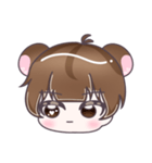 可愛いくまごろうスタンプ(擬人化Ver.)（個別スタンプ：5）