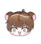 可愛いくまごろうスタンプ(擬人化Ver.)（個別スタンプ：15）