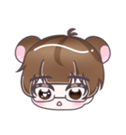 可愛いくまごろうスタンプ(擬人化Ver.)（個別スタンプ：17）