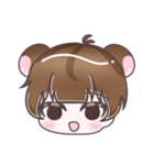 可愛いくまごろうスタンプ(擬人化Ver.)（個別スタンプ：18）
