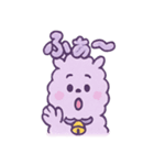ふわもこパカロンの日常スタンプ（個別スタンプ：3）