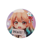 レーシングみなみちゃんカプセルトイ（個別スタンプ：1）