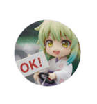 レーシングみなみちゃんカプセルトイ（個別スタンプ：3）