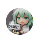 レーシングみなみちゃんカプセルトイ（個別スタンプ：5）