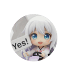 レーシングみなみちゃんカプセルトイ（個別スタンプ：7）