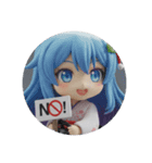 レーシングみなみちゃんカプセルトイ（個別スタンプ：8）