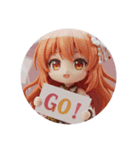 ドレスアップみなみちゃんカプセルトイ（個別スタンプ：3）