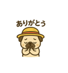 パグさん日常スタンプ♪（個別スタンプ：2）