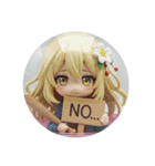 野球みなみちゃんカプセルトイ（個別スタンプ：6）