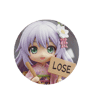 野球みなみちゃんカプセルトイ（個別スタンプ：8）