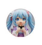 水色の精霊みなみちゃんカプセルトイ（個別スタンプ：5）