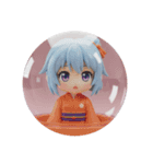 水色の精霊みなみちゃんカプセルトイ（個別スタンプ：6）