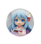 水色の精霊みなみちゃんカプセルトイ（個別スタンプ：8）