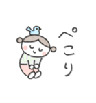 日々の使いやすいスタンプ。（個別スタンプ：7）