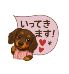 ダックスは正義II（個別スタンプ：3）