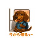 ダックスは正義II（個別スタンプ：6）