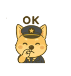 ハニ警察犬スタンプ（個別スタンプ：5）