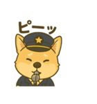 ハニ警察犬スタンプ（個別スタンプ：7）