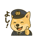 ハニ警察犬スタンプ（個別スタンプ：10）