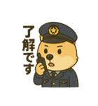 ハニ警察犬スタンプ（個別スタンプ：11）