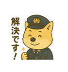ハニ警察犬スタンプ（個別スタンプ：14）