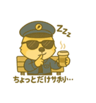 ハニ警察犬スタンプ（個別スタンプ：24）