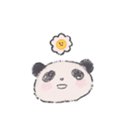 パンダさんと飼育員さん（個別スタンプ：13）
