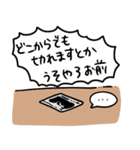 青いペンギンマン/仕事（個別スタンプ：6）