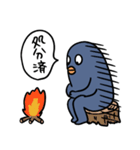 青いペンギンマン/仕事（個別スタンプ：15）