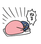 青いペンギンマン/仕事（個別スタンプ：25）