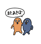青いペンギンマン/仕事（個別スタンプ：35）