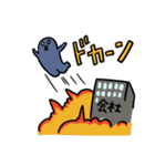青いペンギンマン/仕事（個別スタンプ：37）