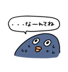 青いペンギンマン/仕事（個別スタンプ：38）
