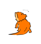 ゆるいフトアゴ（個別スタンプ：27）