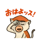 元気モリモリ！パタスモンキー（個別スタンプ：40）