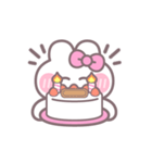 楽しいうしゃぎ！！ ピンク（個別スタンプ：22）