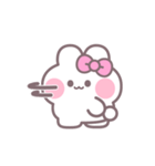 楽しいうしゃぎ！！ ピンク（個別スタンプ：26）